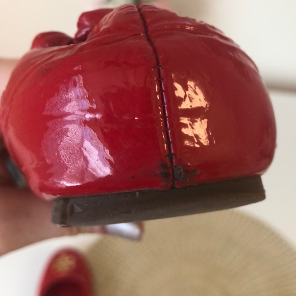 Red Tory Burch Flats - Picture 8 of 8